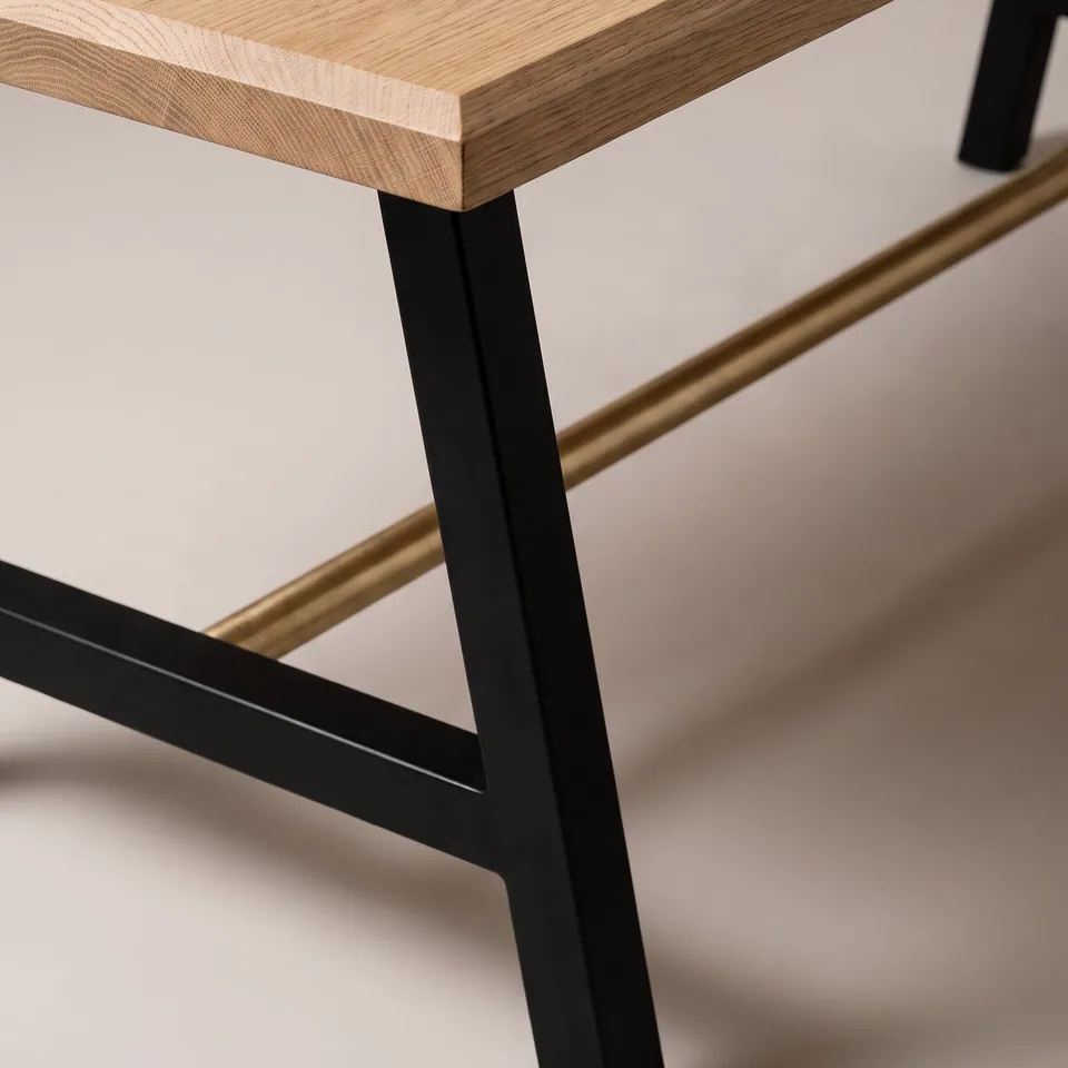A-Frame Communal Table view 2